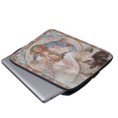 Josephine Crane Bradley als Lavia von Alphonse Muc Laptopschutzhülle (Vorne Knopf)