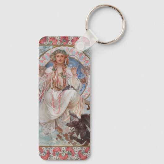 Josephine Crane Bradley als Lavia von Alphonse Muc Schlüsselanhänger (Rückseite)