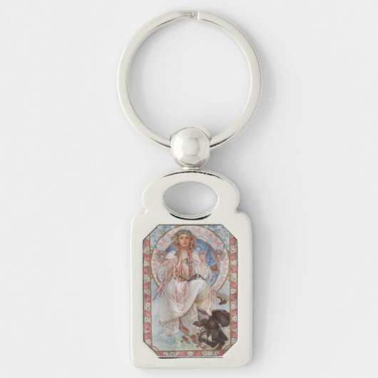 Josephine Crane Bradley als Lavia von Alphonse Muc Schlüsselanhänger (Vorderseite)
