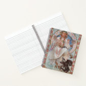 Josephine Crane Bradley as Lavia by Alphonse Mucha Notizblock (Innenseite)