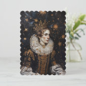 Josephine-Flacheinladung 12,7 cm x 17,8 cm Einladung (Stehend Vorderseite)