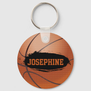 Josephine Grunge Basketball Personalisierter Schlü Schlüsselanhänger