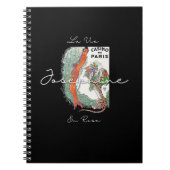 Josephine Jazz Age Elegance – 1920s Paris  Notizblock (Vorderseite)