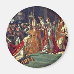 Joséphine knit vor Napoleon während seiner Koron Magnet