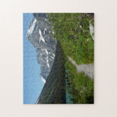 Josephine Lake Trail mit Monte Guild am Gletscher Puzzle (Vertikal)