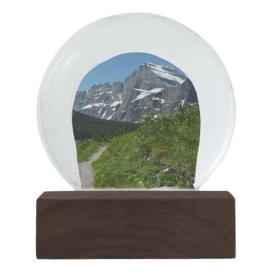 Josephine Lake Trail mit Monte Guild am Gletscher Schneekugel (Vorderseite)