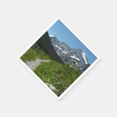 Josephine Lake Trail mit Monte Guild am Gletscher Serviette (Ecke)