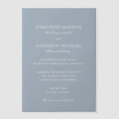 Josephine Traditionelle Hochzeit Pergament Einladungen (Vorderseite)