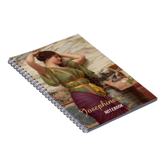 Josephine's CC0633 John William Godward-Notebook Notizblock (Rechte Seite)