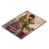 Josephine's CC0633 John William Godward-Notebook Notizblock (Linke Seite)