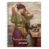 Josephine's CC0633 John William Godward-Notebook Notizblock (Vorderseite)