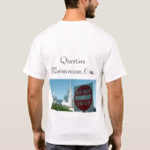 JosephLied/QuestionMormonism T-Shirt (Rückseite)