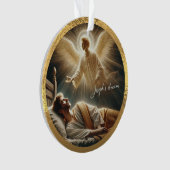 Joseph's Dream Acrylic Ornament (Vorderseite)