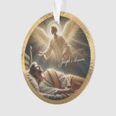 Joseph's Dream Acrylic Ornament (Vorderseite)