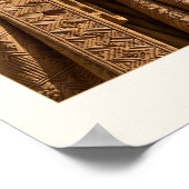 Josephs Gewand — Sculpted Scripture Poster (Ecke)