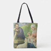 Joseph's Workshop mit Mary und Baby Jesus Tasche (Rückseite)