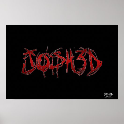 Josh 3D Poster (Vorne)