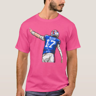 Josh Allen Goat Cartoon T-Shirt