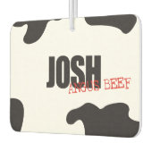 Josh "Angus Beef" Trendy Air Freshener Autolufterfrischer (Links)