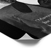 Josh Billings "Marry 4 Liebe" Zitat Poster Prints (Ecke)