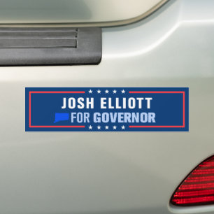 Josh Elliott für den Gouverneur von Connecticut Autoaufkleber