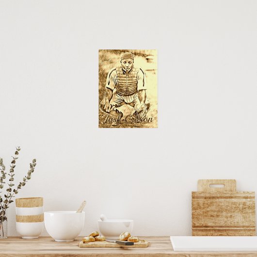 Josh Gibson - 01 Poster (Küche)