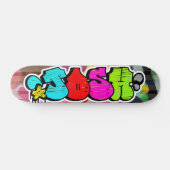 Josh Graffiti Custom Personalisiert Cool Skateboar Skateboard (Horizontal)