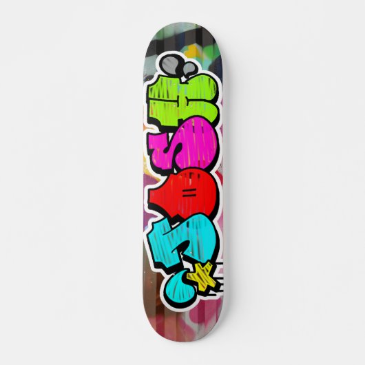 Josh Graffiti Custom Personalisiert Cool Skateboar Skateboard (Vorne)