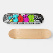 Josh Graffti Custom Personalisiert Cool Skateboard (Horizontal)