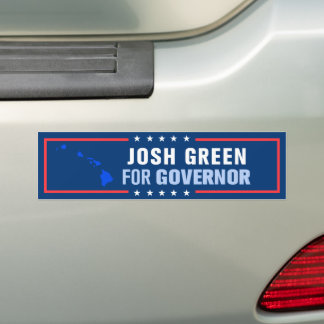 Josh Green für den Gouverneur von Hawaii Autoaufkleber