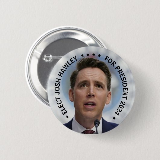 Josh Hawley 2024 Button (Vorne & Hinten)