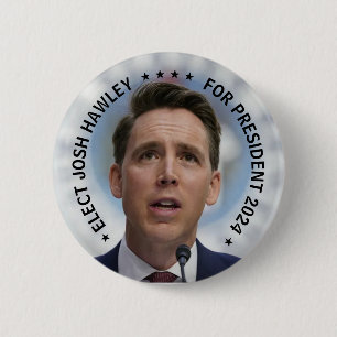 Josh Hawley 2024 Button