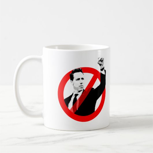 Josh Hawley abbrechen Kaffeetasse (Links)