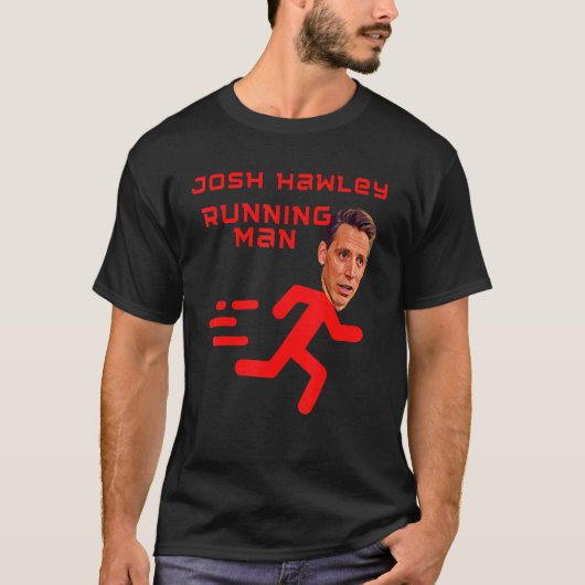 Josh Hawley Running Man T-Shirt (Vorderseite)