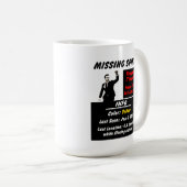 Josh Hawley Vermisst Spine Kaffeetasse (VorderseiteRechts)