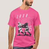 Josh Jacobs Las Vegas Stiff Arm T-Shirt (Vorderseite)
