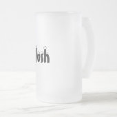 Josh-Name Art-Mattierte Tasse (VorderseiteRechts)