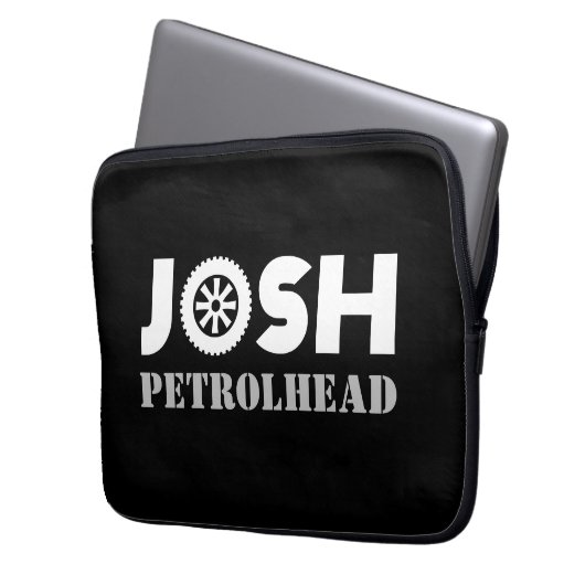 Josh Petrolhead Laptopschutzhülle (Vorderseite Links)