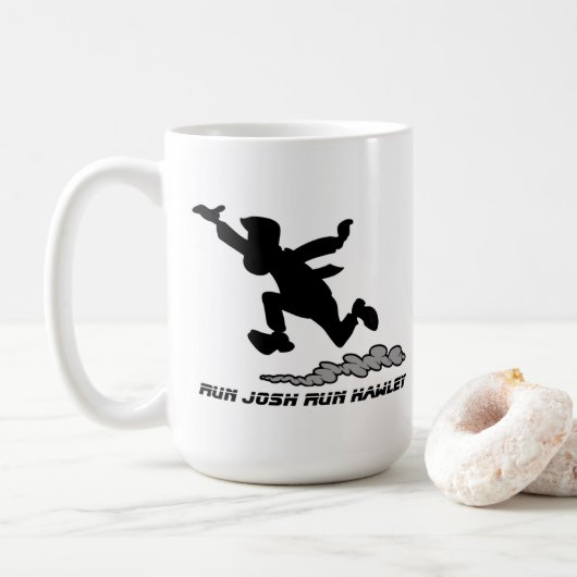 Josh Run Hawley V1 ausführen Kaffeetasse (Mit Donut)