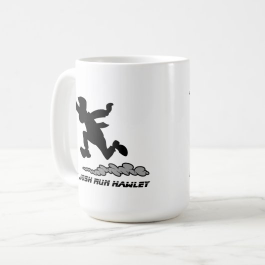 Josh Run Hawley V1 ausführen Kaffeetasse (Vorderseite Links)