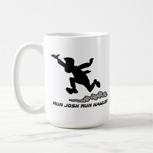 Josh Run Hawley V1 ausführen Kaffeetasse (Links)