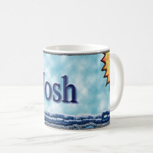 JOSH SEGELBOOT-TASSE KAFFEETASSE (VorderseiteRechts)
