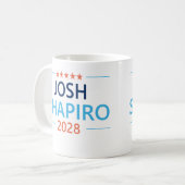 Josh Shapiro 2028 Kaffeetasse (Vorderseite Links)