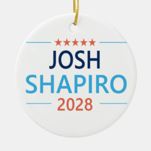 Josh Shapiro 2028 Keramik Ornament