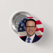 Josh Shapiro für Amerika Button (Vorne & Hinten)