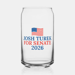 Josh Turek für den Senat 2026 Wahl Dosenglas
