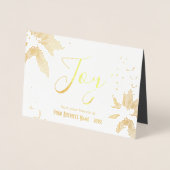 Joshire Wreath Business-Logo Folienkarte (Vorderseite)