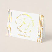 Joshire Wreath Business-Logo Folienkarte (Vorderseite)