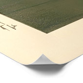 Joshu Hoshi Onsen von Kawase Hasui Poster (Ecke)