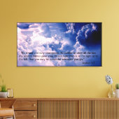 Joshua 1:7 Leinwand Art (Insitu (Wohnzimmer))